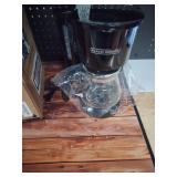 BLACK+DECKER CM0700BZ 4-in-1 5-Cup Coffee Station Coffeemaker, Black - Retail: $40