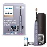Philips Sonicare DiamondClean Smart 9500 Electric Toothbrush, Sonic Toothbrush with App, Pressure Sensor, Brush Head Detection, 5 Brushing Modes and 3 Intensity Levels, Grey, Model HX992341 - Retail: 