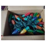 Brightown C9 Christmas String Lights Outdoor Led Fairy Lights Faceted Strawberry Lights Extendable UL Certified for Party Holiday Wedding Christmas Indoor Outdoor Decor - Retail: $100
