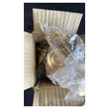 4our Faith Brass Shankh and Chakra Diya for Puja Aarti Shankha Chakra Villaku for Traditional Indian Festive Diwali Pooja Dia Home Temple Decoration Oil Wick Lamp Virgin Brass Metal  Pack of 2 (M) -