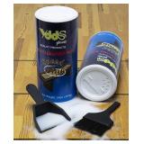YDDS Shuffleboard Sand - Shuffleboard Wax with Mini Dustpan and Mini Brush, 2 Cans(2×14 oz) - Retail: $18