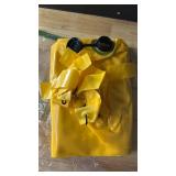 10m Inflatable Barrier Tube for PoolsBodies of Water, Yellow -