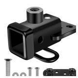 ITULCYO 13419 Class 3 Trailer Hitch Receiver for Dodge Ram 1500 Hitch Receiver(2019-2024),2\Hitch Receiver,Compatible Tow Hook, Cargo Rack, Bike Rack, Ball Rack,Tow Hook (Black, Including Accessories)