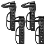 DkOvn 4 Pack Bike Rack Garage Wall Mount, Wall Mount Bike Rack with Screws, Heavy Duty Steel Vertical Bike Hook Holds Up to 66lb for Indoor Storage - Retail: $21