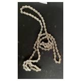 Bike chain automotive silver -