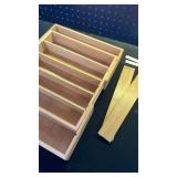 MinBoo Expandable Bamboo Drawer Organizer with Compartments - Retail: $24