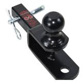 TOPTOW ATVUTV Trailer Hitch Towing Ball Mounts, 2-Inch Ball, Clevis Pin, Fits 1 14-Inch Receiver - Retail: $28