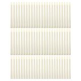 Retisee 100 Pcs 11 Inch Flameless Taper Candles LED Candles Bulk Battery Operated Taper Candle Flickering LED Candlesticks for Halloween Christmas Birthday Wedding Party Decor (Classic Style) - Retail
