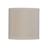 Aspen Creative 31002A, Drum Clip-On Chandelier Lamp Shade, Butter Crème, 5\ Top x 5\in Bottom x 5\in Slant Height, Set of 1 - Retail: $27in