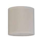 Aspen Creative 31002A, Drum Clip-On Chandelier Lamp Shade, Butter Crème, 5\ Top x 5\in Bottom x 5\in Slant Height, Set of 1 - Retail: $27in
