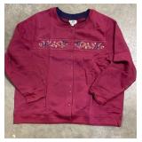 Vintage CandK Designs Embroidered Bird Cardigan 3XL - Retail: $25