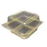 Clear Plastic Clam Shell Food Container Set 50pk - Retail: $15