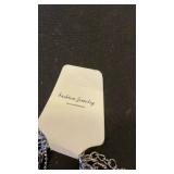 Vintage-Style Silver Coin Pendant Layered Necklace - Retail: $25
