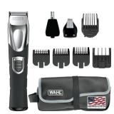 Wahl USA Rechargeable Lithium Ion All in One Beard Trimmer for Men with Detail and Ear and Nose Hair Trimmer Attachment  Model 9854-600B - Retail: $40