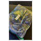 Pureegg Plastic Table Cloth Disposable 10 Pack, 54 x 108 Inch Table Cloths, Patriotic Decorations, Thanksgiving, Veterans Day Tablecloths, Rectangle, Plastic Cover, Leakproof and Sturdy, Navy Blue - R