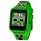 Minecraft iTime Unisex Touchscreen Smart Watch with Silicone Strap and Green Case 42MM - Retail: $30