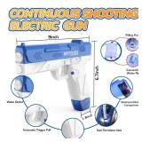 Electric Water Gun for Adults and Kids, Water Gun with 1000CC Backpackand 33FT Range Squirt Guns Water Pistol Automatic Power Water Toy - Pool Beach Outdoor Summer Toys Gift for Boys Girls?2PCS? - Ret