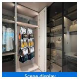 zebricolo, purse organizer, 2Pack, purse organizer for closet,NEW improved Larger, purse storage, Heavy Duty Hooks,handbag organizer, Space-Saving Design, closet organizer, Visibility, WhiteBlack - Re