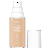 LftOreal Paris True Match Super-Blendable Foundation, Medium Coverage Liquid Foundation Makeup, W4, Light Medium, 1 Fl Oz - Retail: $10