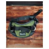 Adjustable Pet Harness - Green and Black S - Retail: $15