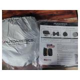 AutoAmerics Car Sunshade with Bonus Dashboard Mat - Retail: $15
