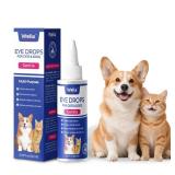Wellix PET Dog Eye Drops, Eye Drops for DogsandCats, Dog Eye Infection Treatment to Soothe Eye Allergy, Soothe Dry Eyes Pink Eyes, Dog Tear Stain Cleaner-60ml - Retail: $18