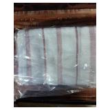 KitchenAid Albany Kitchen Towel 4-Pack Set, Dried RoseWhite, 16\x26\in - Retail: $19in