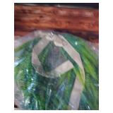 Juinte Fern Wreath for Front Door, 20\ Spring Summer Greenery Boston Fern Leaf Wreath for Outdoor Home Farmhouse Wall Window Decor - Retail: $15in