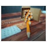 Amazon Basics Woodcased Classroom 2 Pencils with Erasers, Pre-sharpened, HB Lead, Value Pack of 30 count, Orange - Retail: $5