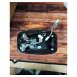 Dorman 97735 Passenger Side Rear Cargo Exterior Door Handle Compatible with Select Ram Models, Black - Retail: $67