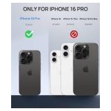 Lanhiem Magnetic for iPhone 16 Pro Case, IP68 Waterproof Dustproof Case, [Compatible with Magsafe] [Built-in Screen Protector] Full Body Heavy Duty Rugged Phone Cover 6.3 inch, Desert - Retail: $30