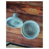 PVC Floor Drain Cover Set - Retail: $8