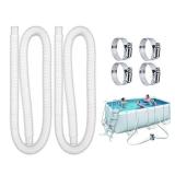 Pool Filter Replacement Hose,Replacement Hose for Intex Pools 1.25\Diameter,59\inLong Filter Pump Hose,Compatible with Pump Model 607, 637?330 GPH, 530 GPH, and 1000 GPH. - Retail: $487in