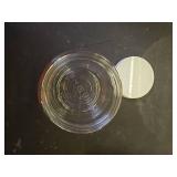 Half Gallon Glass Large Mason Jar Wide Mouth with Airtight Metal Lid - 12 Gallon (64oz) Capacity - Pickling, Storing and Canning- BPA-Free Dishwasher Safe- By Kitchentoolz - Made in USA - Retail: $22