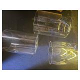 Unicozin Modern Bathroom Light Fixtures, 3 Light Vanity Lights, Black Wall Lamp with Clear Glass for Bathroom, Mirror, Living Room, Bedroom, Hallway, E26 Base - Retail: $36