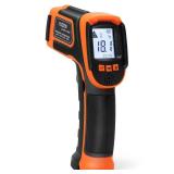 Kizen Infrared Thermometer Gun (LaserPro LP300) - Handheld Surface Thermometer for Griddle, Grill, Oven, Engine, and AC - Laser Surface Temp Reader -58F to 1112F - Heat Detector, Temperature Sensor Gu