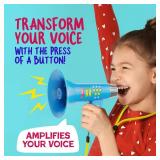 Voice Changer for Kids - Gifts for Kids - Voice Changing Device for Boys and Girls Ages 3-8+ Olds - Birthday Gifts for 3, 4, 5, 7, 8 Year Old Boy - Cool Outdoor Toys Gift Ideas for Kid, Toddler - Reta