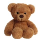 Aurora® Snuggly Softie Bear Stuffed Animal - Comforting Companion - Imaginative Play - Brown 9 Inches - Retail: $16