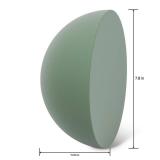 FloraCraft Floral Desert DryF?M Half Ball 3.8 Inch x 7.8 Inch Green - Retail: $14