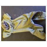 PUMYPOREITY Sticky Hair Cat Clothes, Prevent Loss Pajamas, Soft Sweaters for Cats Only, Onesie, Recovery Suit After Surgery, Green, M - Retail: $22