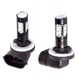 JahyShow 50W Super Bright 881, 889, 862, 886, 894, 896, 898 10 LED Fog Light Bulbs 881 DRL Lights Daytime Runnig Lights, 6500K Cool White 2 Pack - Retail: $12