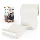 Leather Repair Tape, 4.7x63 inch Leather Patches for Furniture, Self Adhesive Leather Repair Patch for Sofas, Couches, Leather Covers, Seats, Chairs, Vinyl Repair Tape White - Retail: $10