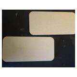 2Pack Diatomite Stone Sink Tray, Water Absorbing Faucet Mat for Kitchen and Bathroom Counter, Quick Dry Decorative Soap Dish Makeup Vanity Caddy,Dispenser Sponge Holder Organizer, Beige-8\x 3.8\in - R