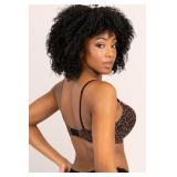 Smart and Sexy Womenfts Maximum Cleavage Underwire Push Up Bra Classic Leopard 34C - Retail: $14