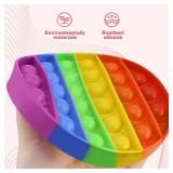 Random 4 Pcs Fidget Toys,Push Pop Fidget Sensory Toys Set,Stress Relief Gifts for Kids and Adults,Pop Bulk and Party Favors Toddler Toys for Easter Gifts,Party Supplies,Classroom Prizes - Retail: $8