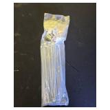 Motoforti 36pcs Silver Tone 3mm Thread Dia 160mm 6.3\ Length Motorcycle Wheel Spokes Nipples - Retail: $17in