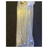 Motoforti 36pcs Silver Tone 3mm Thread Dia 160mm 6.3\ Length Motorcycle Wheel Spokes Nipples - Retail: $17in