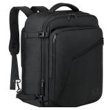 MATEIN 45L Travel Backpack, Large Carry on Backpack for Men Women, Water Resistant Lightweight Expandable Daypack, Business Weekender Backpacks, Gifts for People who Travel, Black - Retail: $40