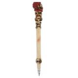 Ciieeo 1 skull pen for Christmas decor the office decor pirate party sign in pen holiday party ballpoint pen Office Stationeries Writing Pens Pens - Retail: $13