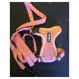 AIITLE Dog Harness, Summer No-Pull Cat Harness with a Leash, Adjustable Reflective Dog Vest, Cat Harness Escape Proof, Outdoor Walking, Camping for Extra Small Dogs and House Cats Pure Pink XXXS - Ret